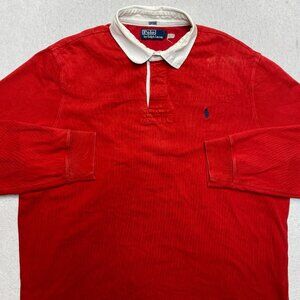 Polo by Ralph Lauren Red Long Sleeve Shirt
